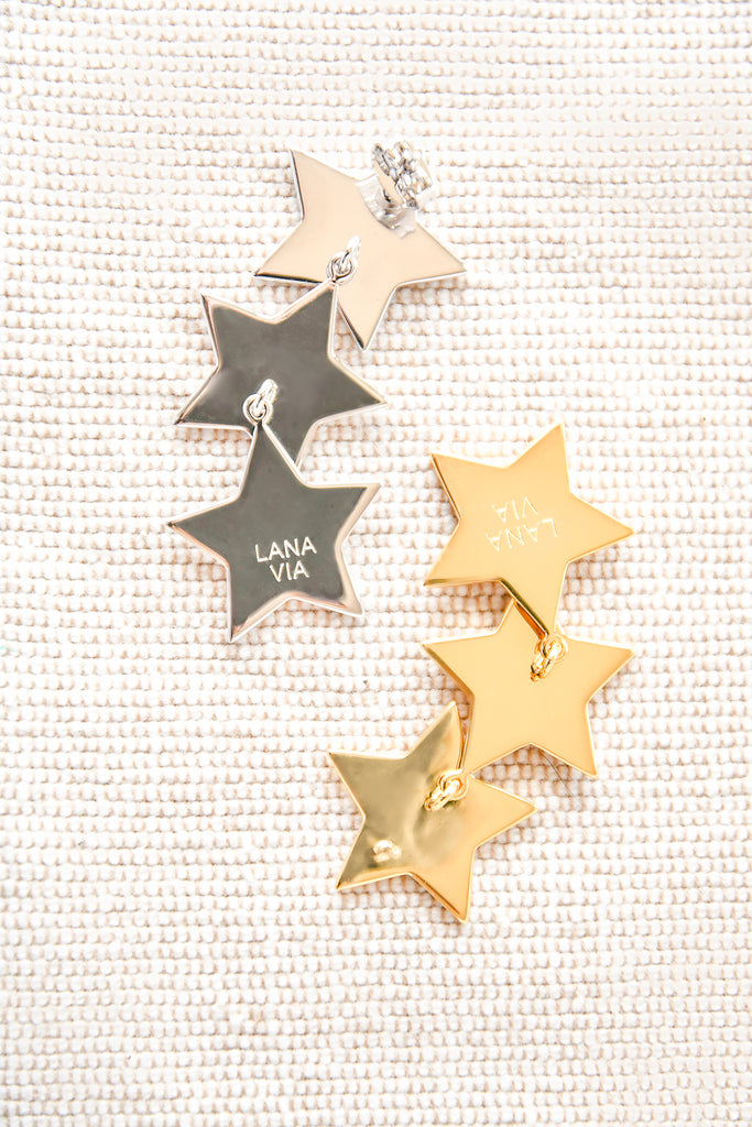 star shower earrings